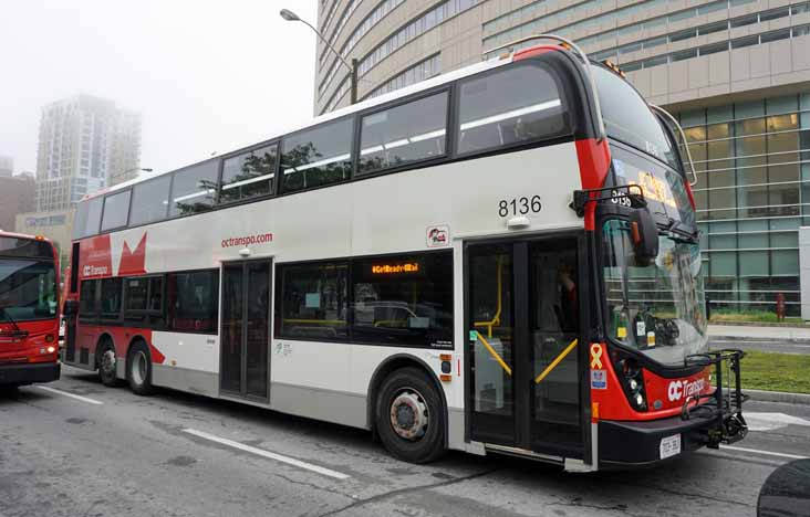 OC Transpo Alexander Dennis Enviro500MMC 8136